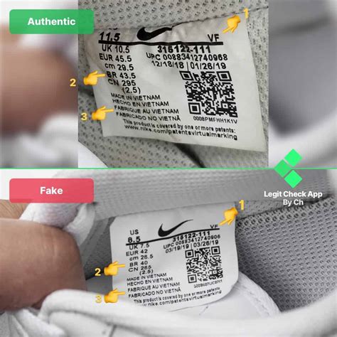 how to tell if baby nikes are fake|nike legit check code.